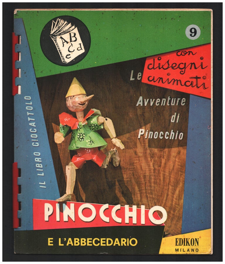 Item #34217 Le avventure di Pinocchio #4: Pinocchio e l'Abbecedario. Con disegni animati. (3D Pinocchio Book). Carlo Collodi.