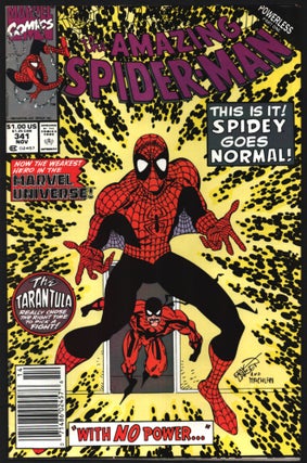Item #34232 The Amazing Spider-Man #341 Newsstand Edition. David Michelinie, Erik Larsen
