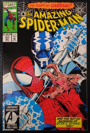 Item #34252 The Amazing Spider-Man #377. David Michelinie, Jeff Johnson