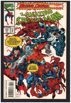 Item #34259 The Amazing Spider-Man #379. David Michelinie, Mark Bagley