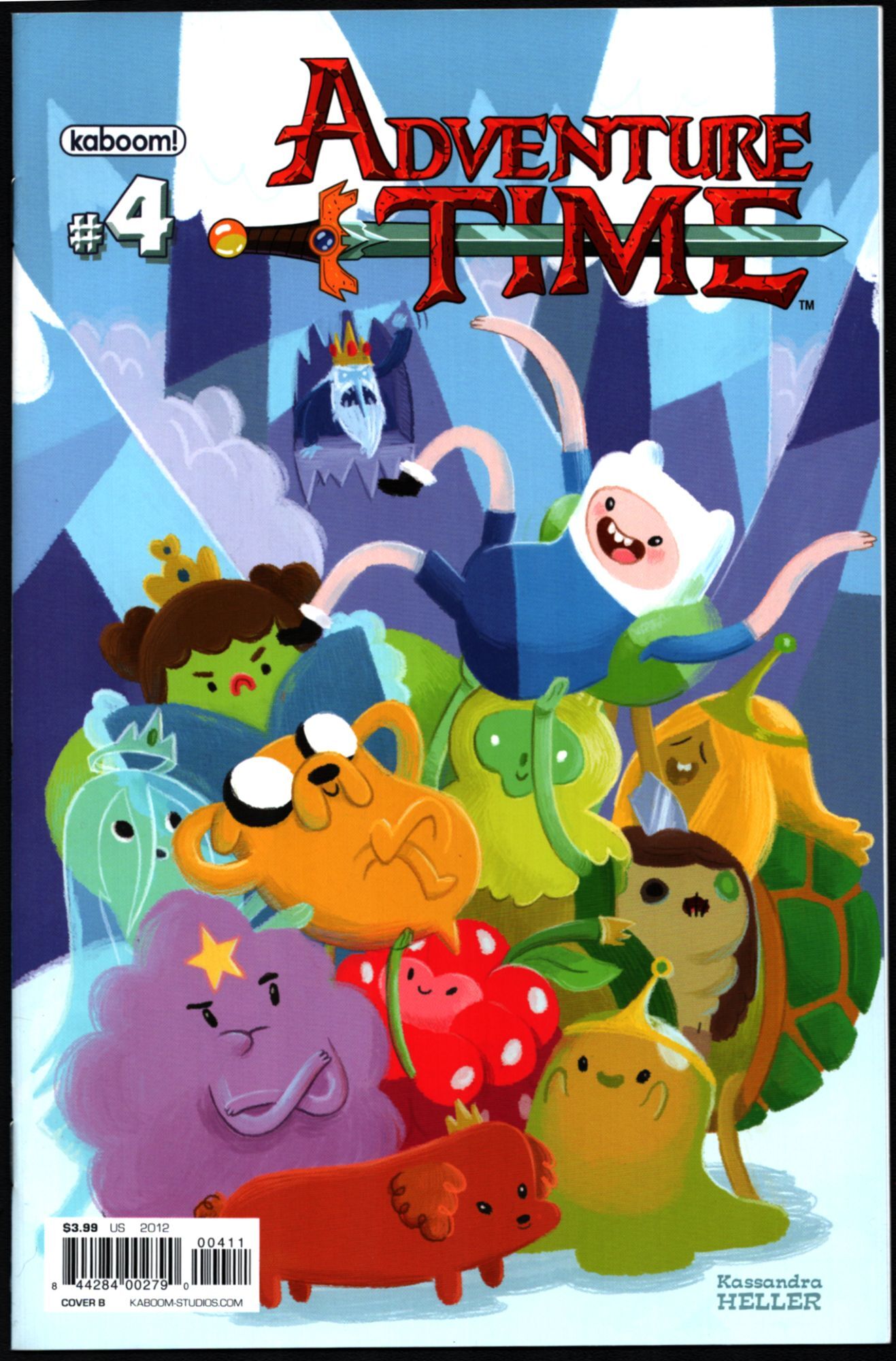 Adventure Time Script Cover Adventure Time Stripvariant Covers Adventure Time Season 11 #4