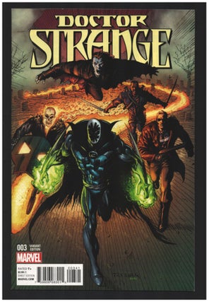 Item #34297 Doctor Strange #3 Variant Cover. Jason Aaron, Chris Bachalo
