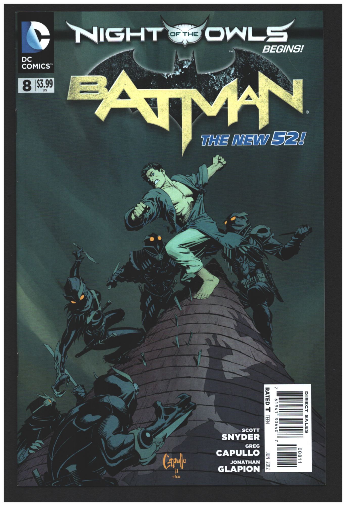 Batman #8 | Scott Snyder, Greg Capullo | First Edition