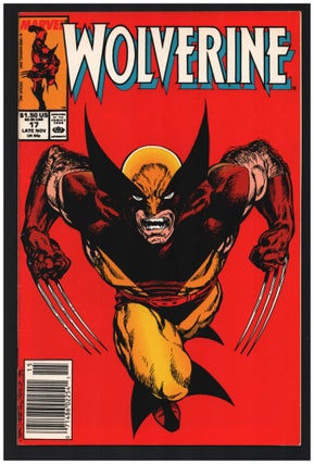 Item #34334 Wolverine #17 Newsstand Edition. Archie Goodwin, John Byrne
