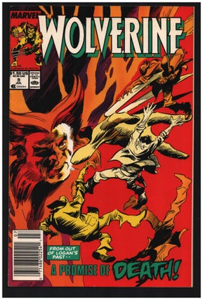 Item #34336 Wolverine #9 Newsstand Edition. Peter David, Gene Colan