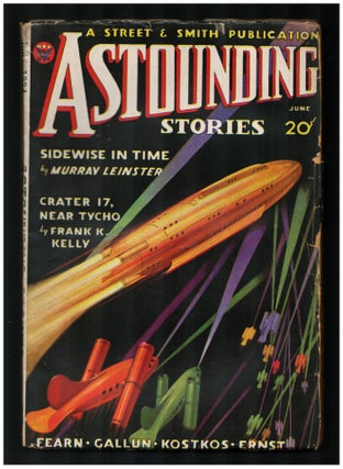 Item #34370 The Legion of Space Part Three in Astounding Stories June 1934. Jack Williamson