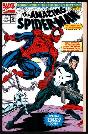 Item #34396 The Amazing Spider-Man #358. Al Milgrom, Mark Bagley