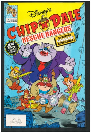 Item #34403 Chip 'n' Dale Rescue Rangers Complete Nineteen Issue Series. Authors