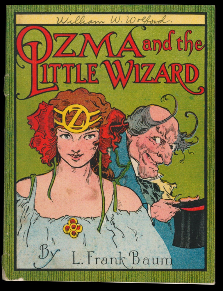 Item #34440 Two Jell-o Premium Oz Items. (Jack Pumpkinhead and the Saw Horse. Ozma and the Little Wizard.). Frank L. Baum.
