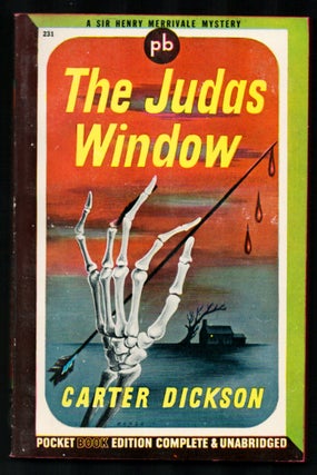 Item #34490 The Judas Window. Carter Dickson, John Dickson Carr