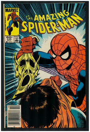 Item #34507 The Amazing Spider-Man #245 Newsstand Edition. Roger Stern, John Romita, Jr