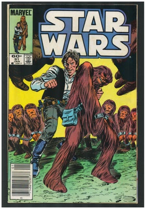 Item #34526 Star Wars #91 Newsstand Edition. Jo Duffy, Bob MacLeod