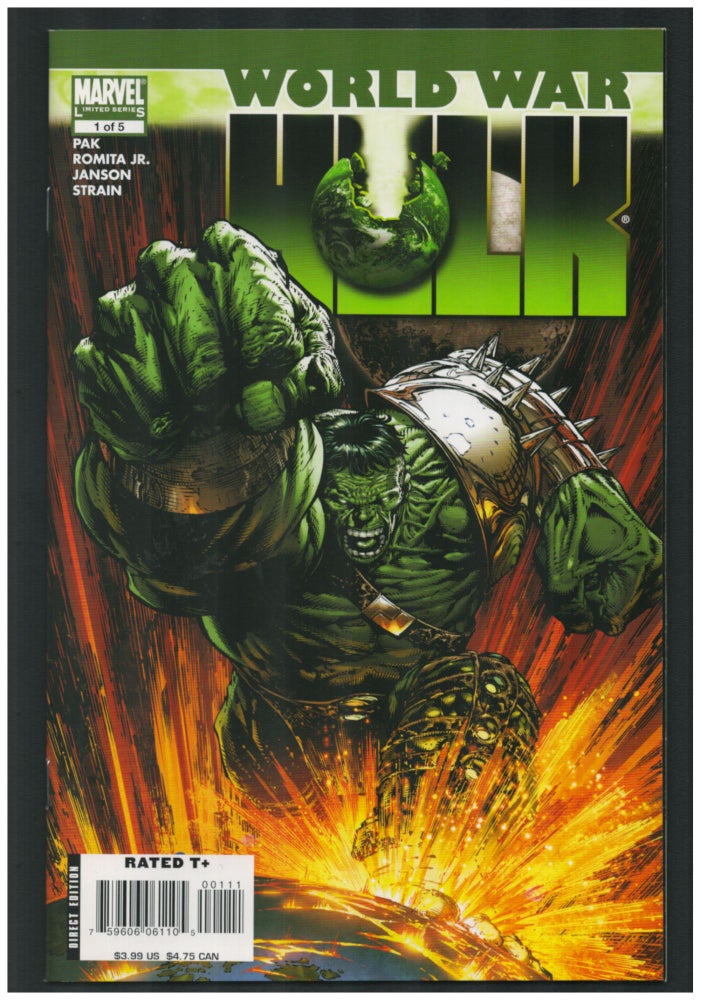 Item #34528 World War Hulk Complete Five Issue Set. Greg Pak, John Romita, Jr.