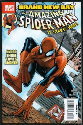 Item #34533 The Amazing Spider-Man #546. Dan Slott, Steve McNiven