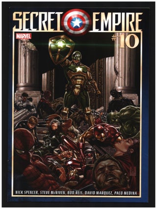 Secret Empire Complete Series + Lenticular Promo Board.