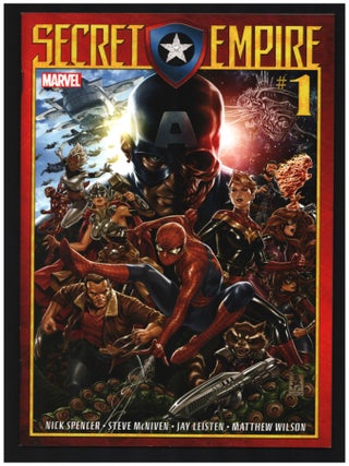 Secret Empire Complete Series + Lenticular Promo Board.