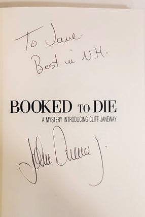 Booked to Die. (Signed Copy).