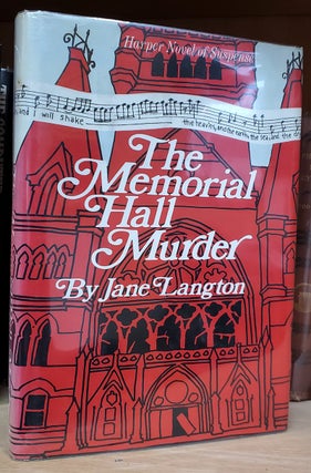 Item #34626 The Memorial Hall Murder. Jane Langton