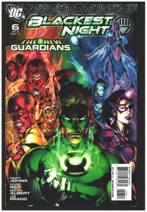 Item #34715 Blackest Night Complete 8-Issue Series. [with] Blackest Night Superman Complete Mini...