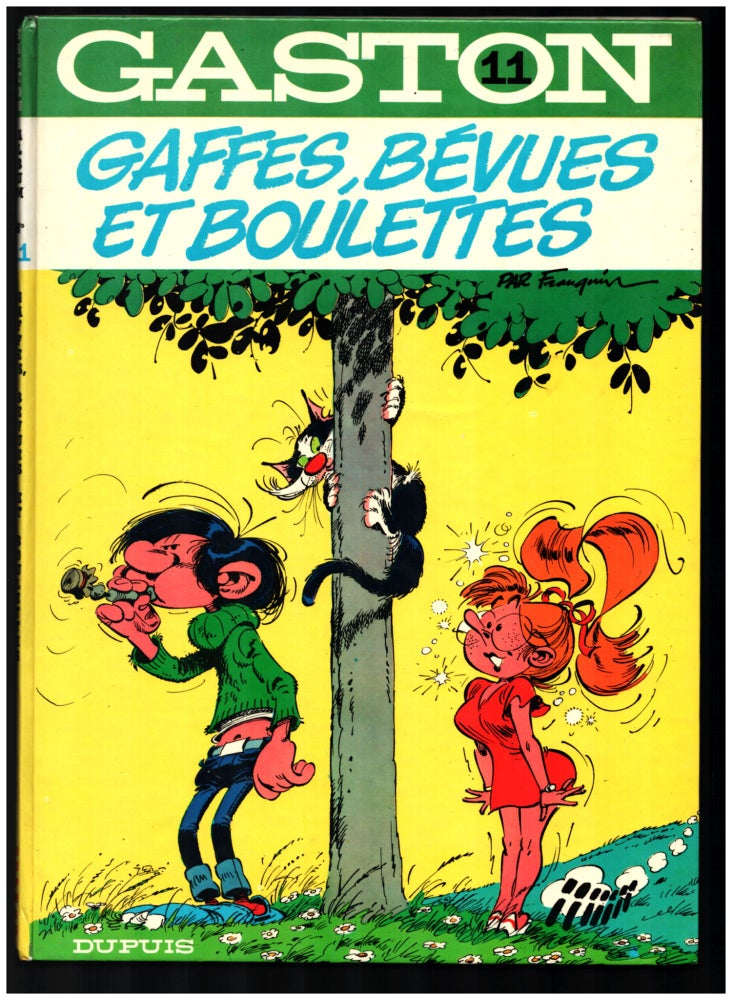 Item #34720 Gaston n. 11: Gaffes, bévues et boulettes. Andre Franquin.