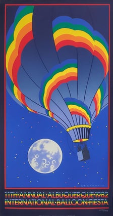 Item #34757 11th Annual Albuquerque International Balloon Fiesta 1982 Limited Edition Vintage...