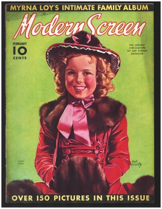 Item #34767 Modern Screen February 1938. (Shirley Temple Cover). Regina Cannon, ed