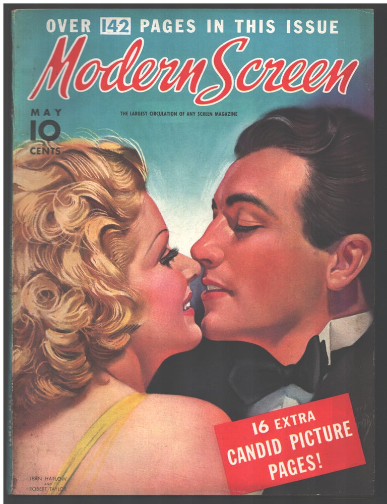 Item #34787 Modern Screen May 1937. (Jean Harlow and Robert Taylor Cover). Regina Cannon, ed.