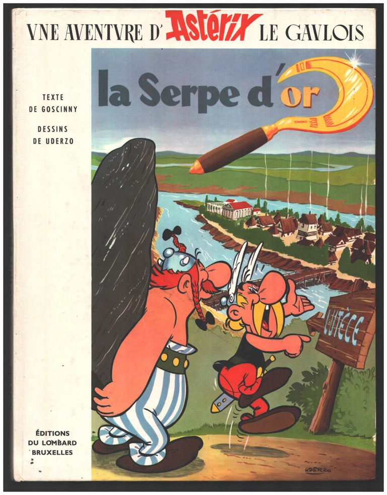 Item #34798 Asterix n. 2: La Serpe d'or. René Goscinny, Albert Uderzo.