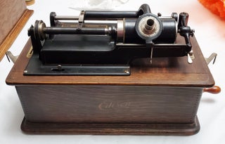 Edison Home Phonograph with Original Edison Home Horn.