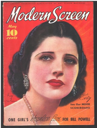 Item #34833 Modern Screen May 1935. (Kay Francis Cover). Regina Cannon, ed