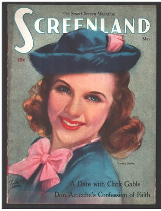 Item #34840 Screenland May 1938. (Deanna Durbin Cover). Delight Evans, ed