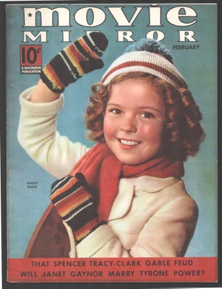 Item #34844 Movie Mirror February 1938 (Shirley Temple Cover). Ernest V. Heyn, ed