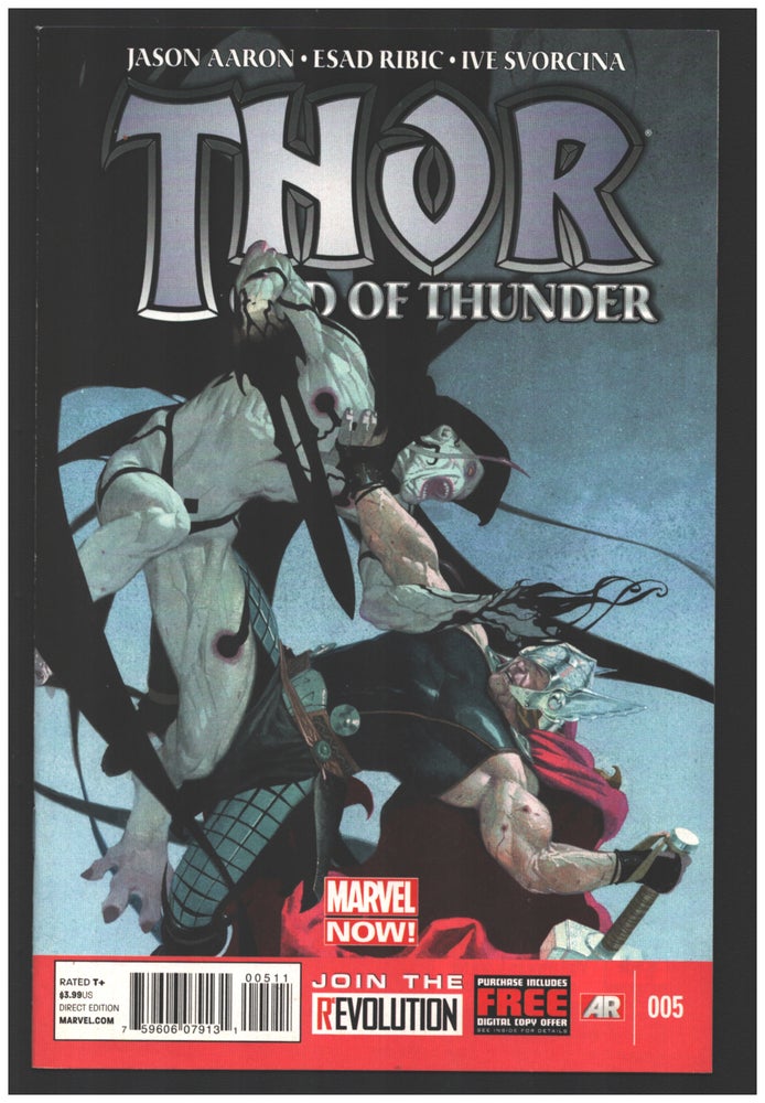 Item #34866 Thor God of Thunder #5. Jason Aaron, Esad Ribic.