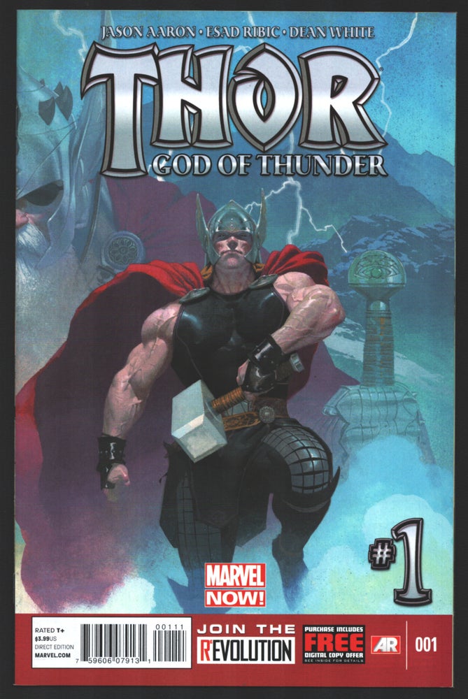 Item #34870 Thor God of Thunder #1. Jason Aaron, Esad Ribic.