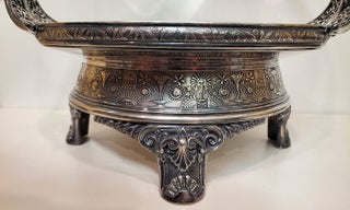 Late 19th Century Quadruple Plate Aestethic Movement Centerpiece.