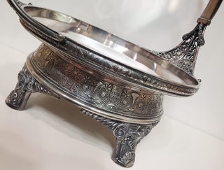 Late 19th Century Quadruple Plate Aestethic Movement Centerpiece.