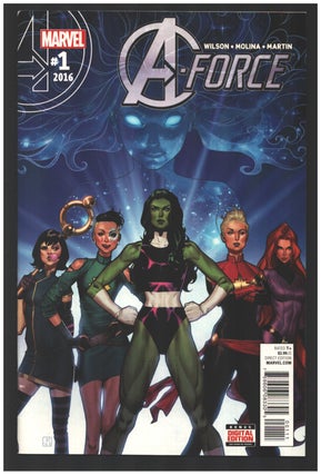 Item #34891 A-Force #1. C. Willow Wilson, Jorge Molina