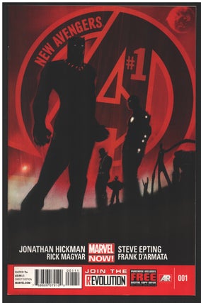 Item #34902 New Avengers #1. Jonathan Hickman, Steve Epting