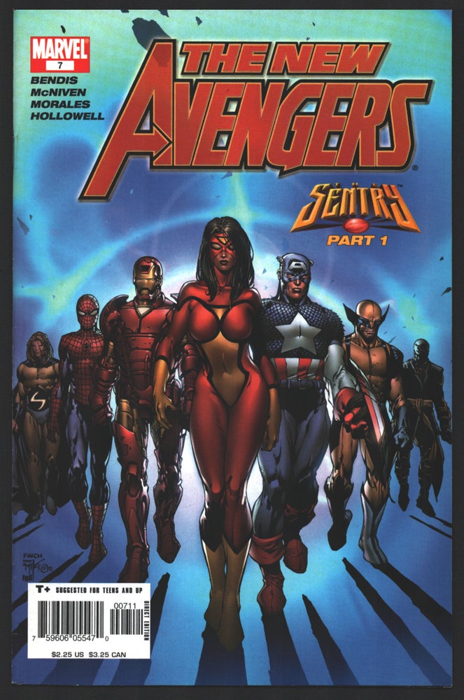 Item #34903 New Avengers #7. Brian Michael Bendis, Steve McNiven.