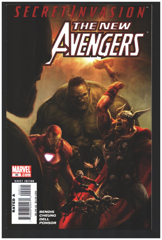 Item #34904 New Avengers #40. Brian Michael Bendis, Jim Cheung.