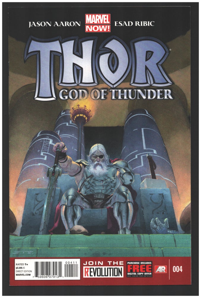 Item #34913 Thor: God of Thunder #4. Jason Aaron, Esad Ribic.