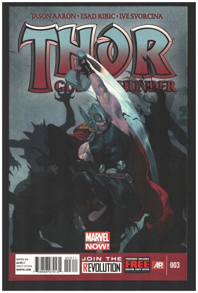 Item #34914 Thor: God of Thunder #3. Jason Aaron, Esad Ribic.