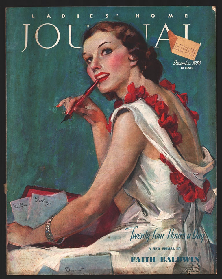 Item #34917 Twenty-four Hours a Day Part 1 in Ladies' Home Journal December 1936. Faith Baldwin.