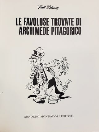 Le favolose trovate di Archimede Pitagorico. (Gyro Gearloose Stories).