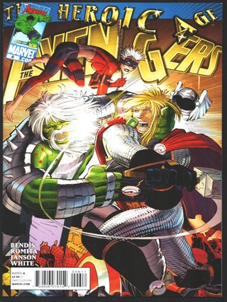 Item #35004 Avengers #6. Brian Michael Bendis, John Romita, Jr