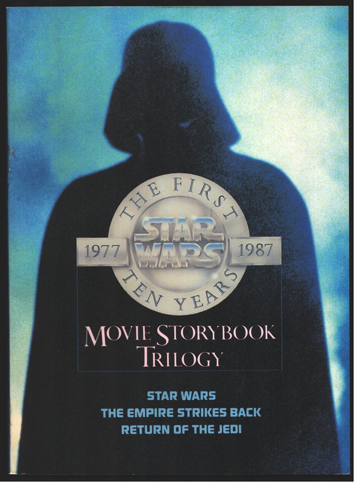 Item #35010 Star Wars The First Ten Years 1977-1987 Movie Story Book Trilogy. (Star Wars. The Empire Strikes Back. Return of the Jedi). George Lucas, Joan D. Vinge.