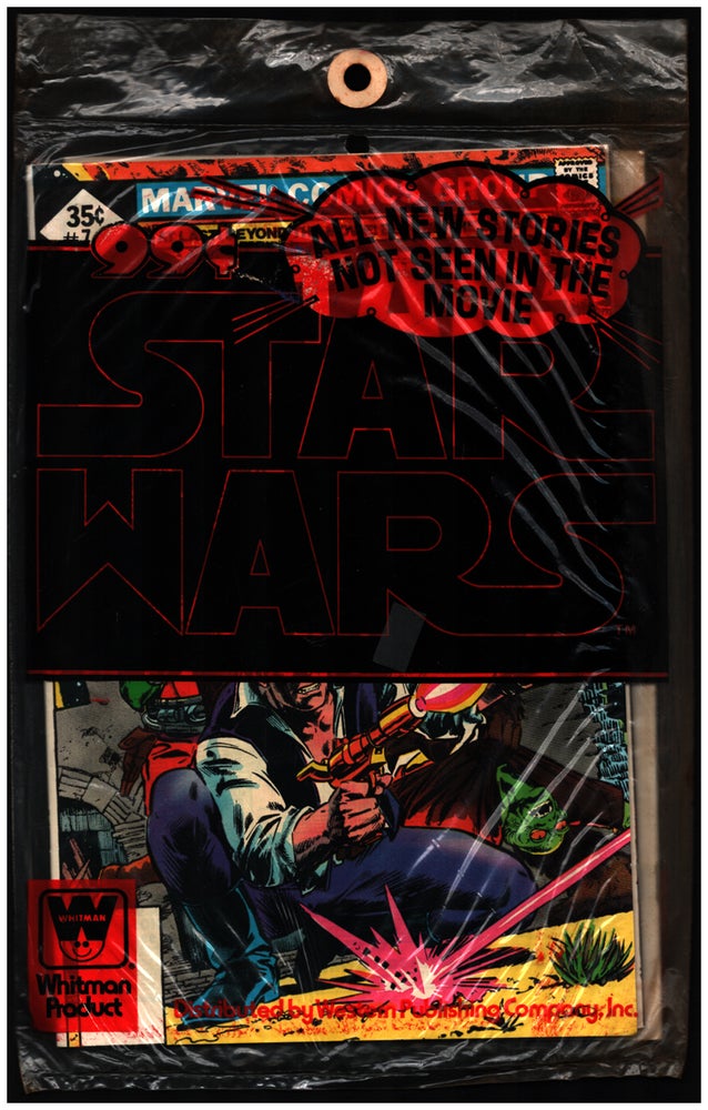 Item #35012 Star Wars #7-9 in the Original Factory Sealed Whitman 3-Pack Bag. Roy Thomas, Howard Chaykin.