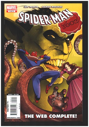 Item #35015 Spider-Man 1602 Complete Mini Series. Jeff Parker, Ramon Rosanas