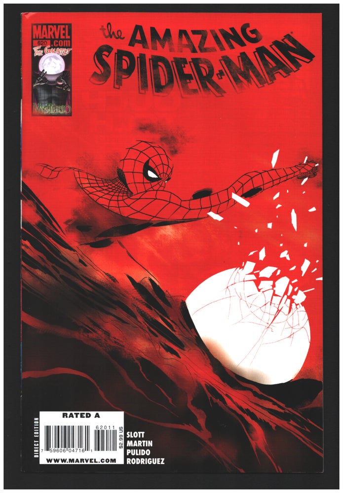 Item #35020 The Amazing Spider-Man Thirty-Three Issue Run. (#584 to 637). Marc Guggenheim, John Romita, Jr.
