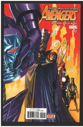 Item #35023 Avengers #2 and 6. Mark Waid, Mike del Mundo